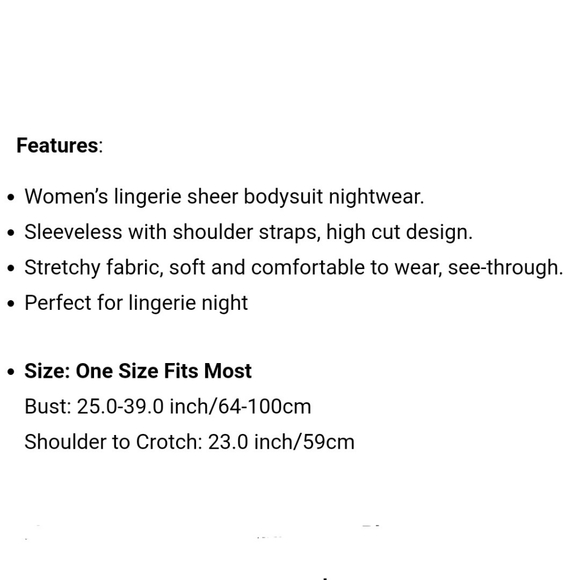 🆕 Women High Cut Bodysuit Leotard Purple Pink Red One Size - Picture 15 of 16